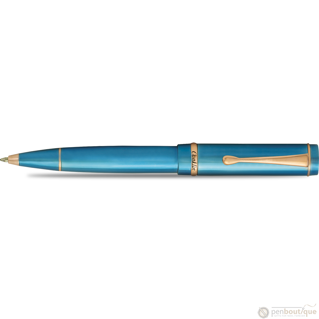 Conklin Duragraph Metal Ballpoint Pen - PVD Blue-Pen Boutique Ltd