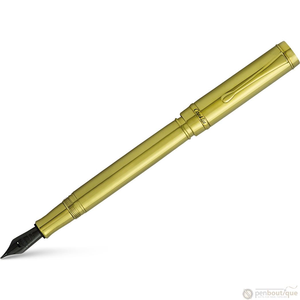 Conklin Duragraph Metal Fountain Pen - PVD Gold-Pen Boutique Ltd