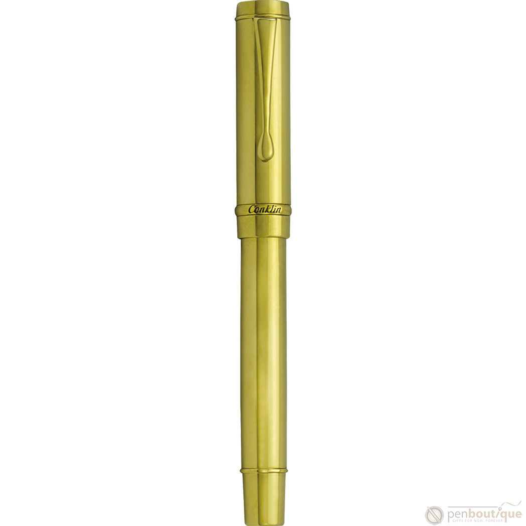 Conklin Duragraph Metal Fountain Pen - PVD Gold-Pen Boutique Ltd