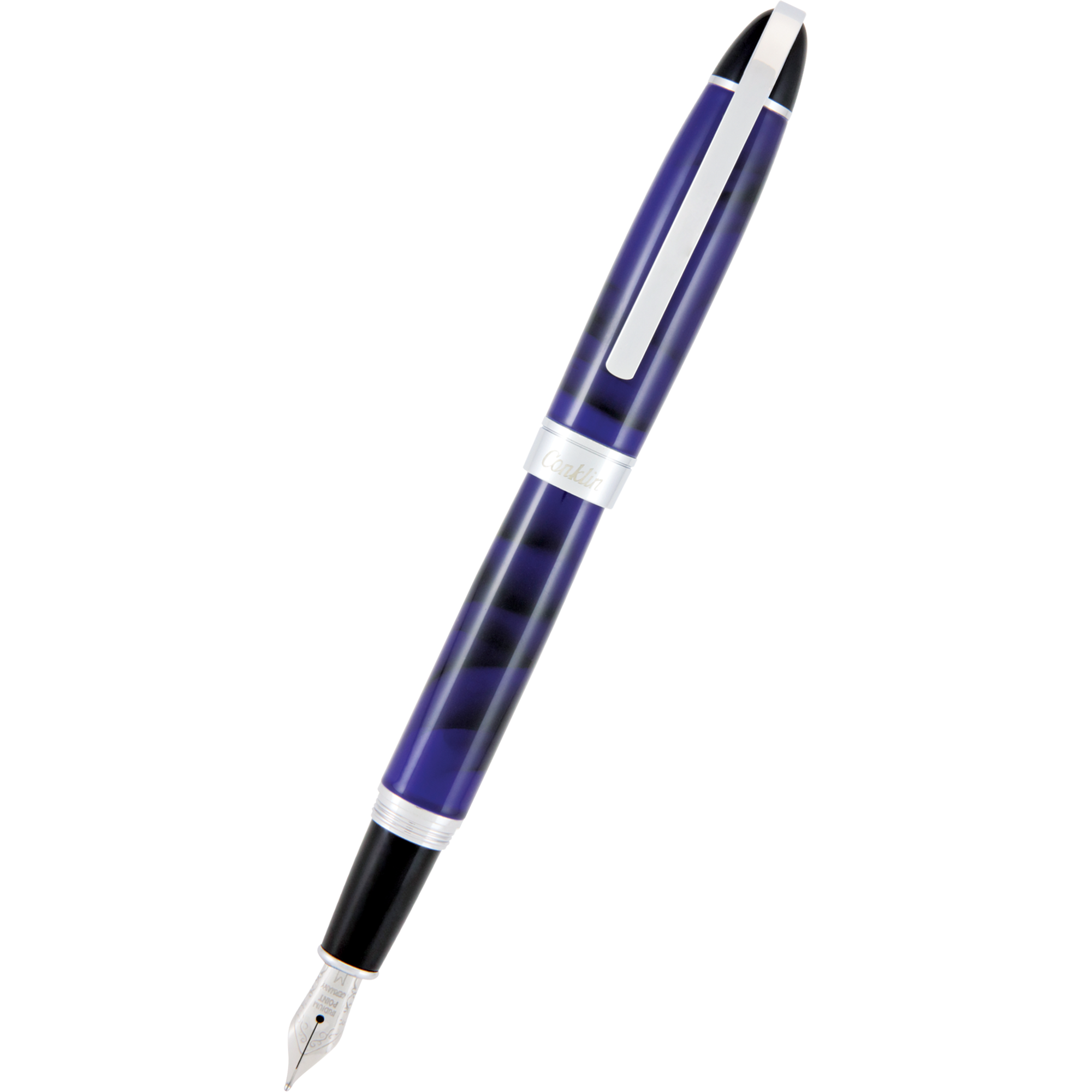 Conklin Victory Fountain Pen - Royal Blue-Pen Boutique Ltd