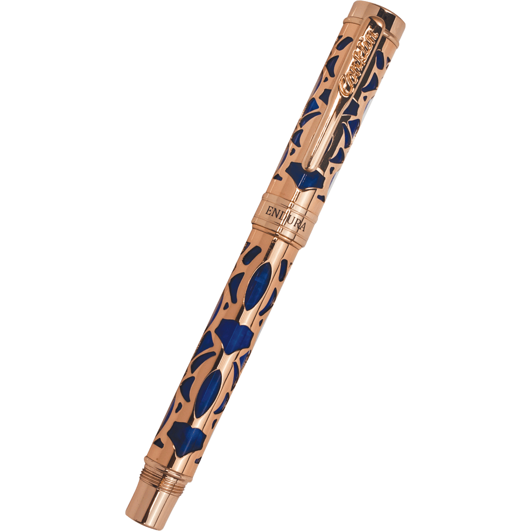 Conklin Endura Rollerball Pen - Deco Crest Blue-Pen Boutique Ltd