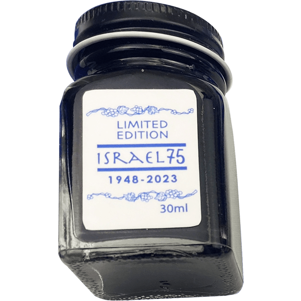 Conklin Israel 75th Anniversary Ink Bottle - Diamond Jubilee (Limited Edition) - Pen Boutique Ltd