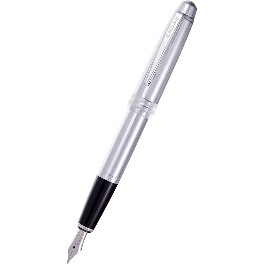 Cross Bailey Fountain Pen - Polished Chrome-Pen Boutique Ltd