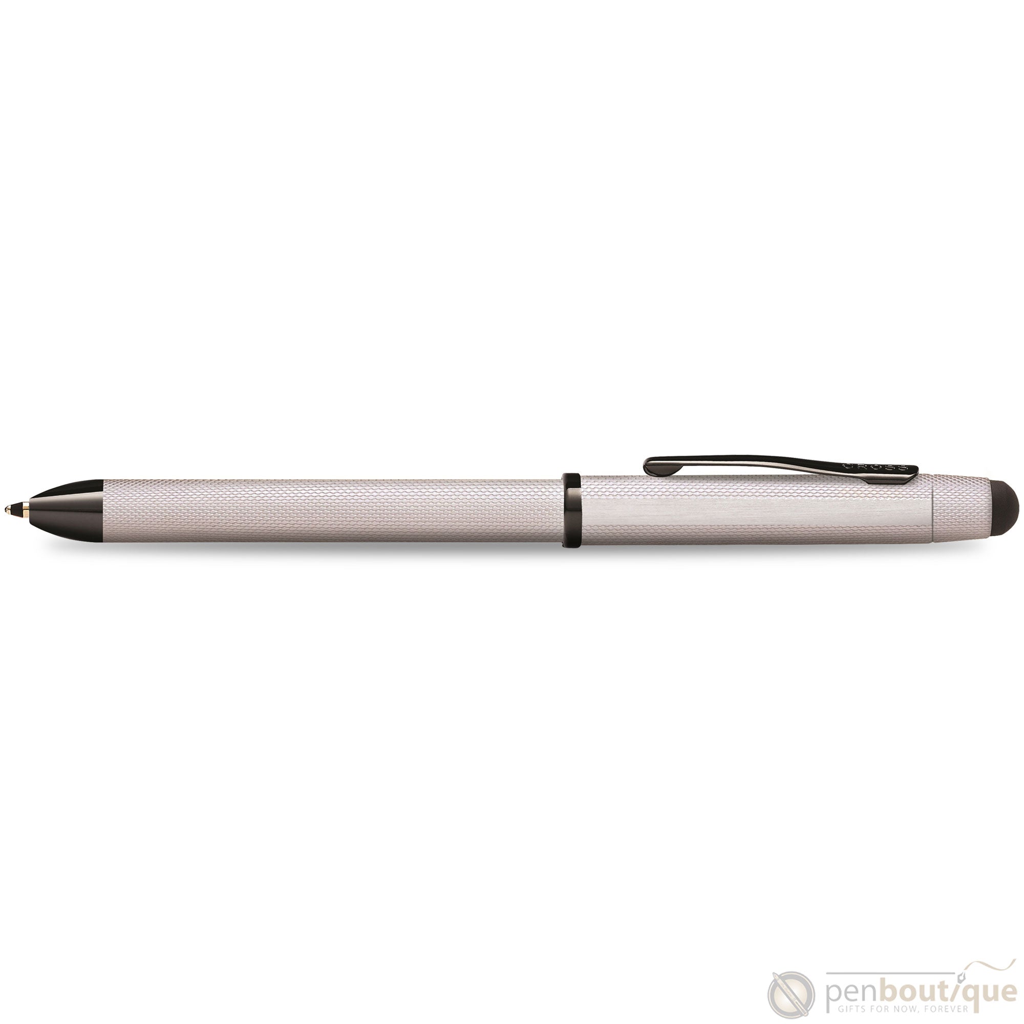 Cross Tech3+ Multifunction Pen - Brushed Chrome-Pen Boutique Ltd