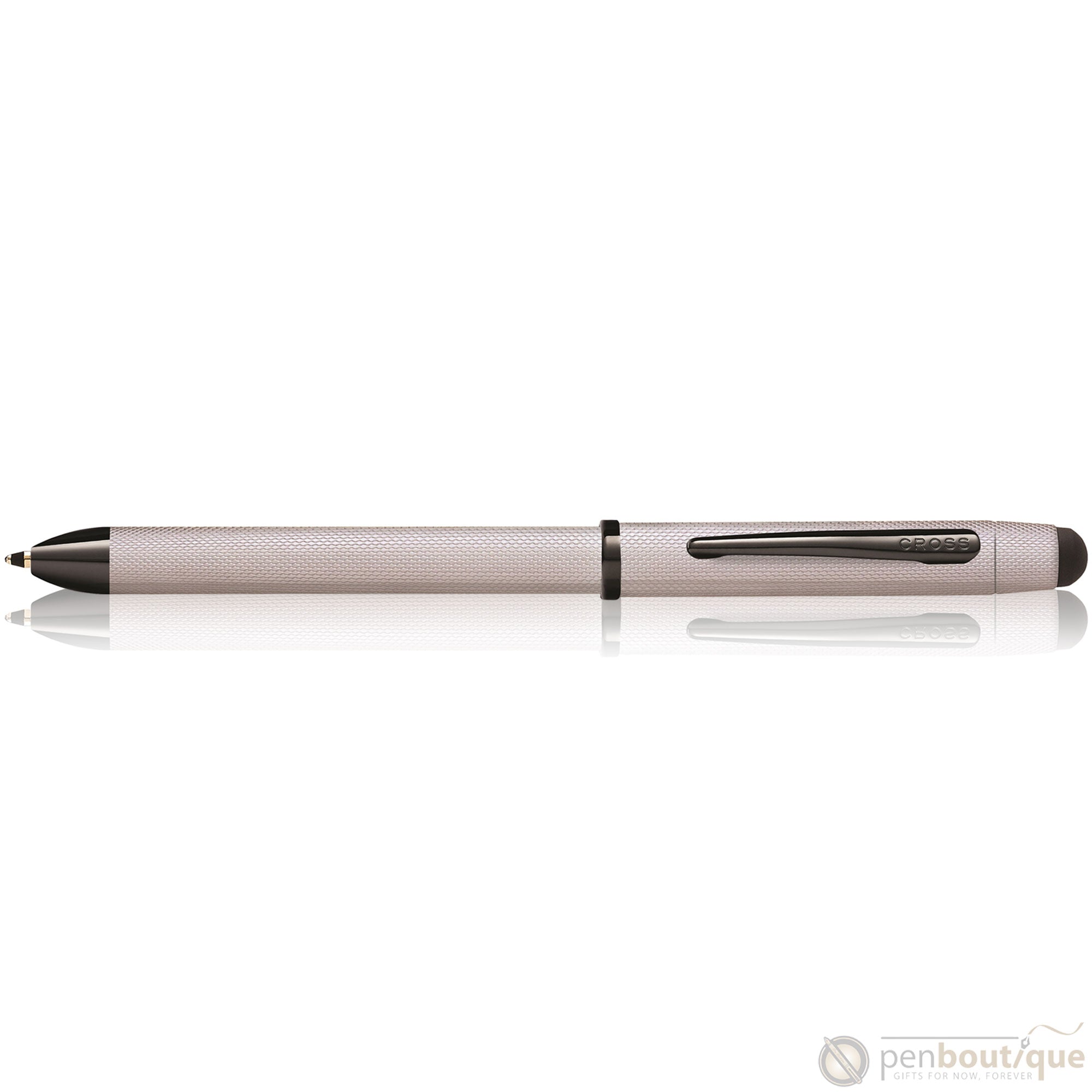 Cross Tech3+ Multifunction Pen - Brushed Chrome-Pen Boutique Ltd