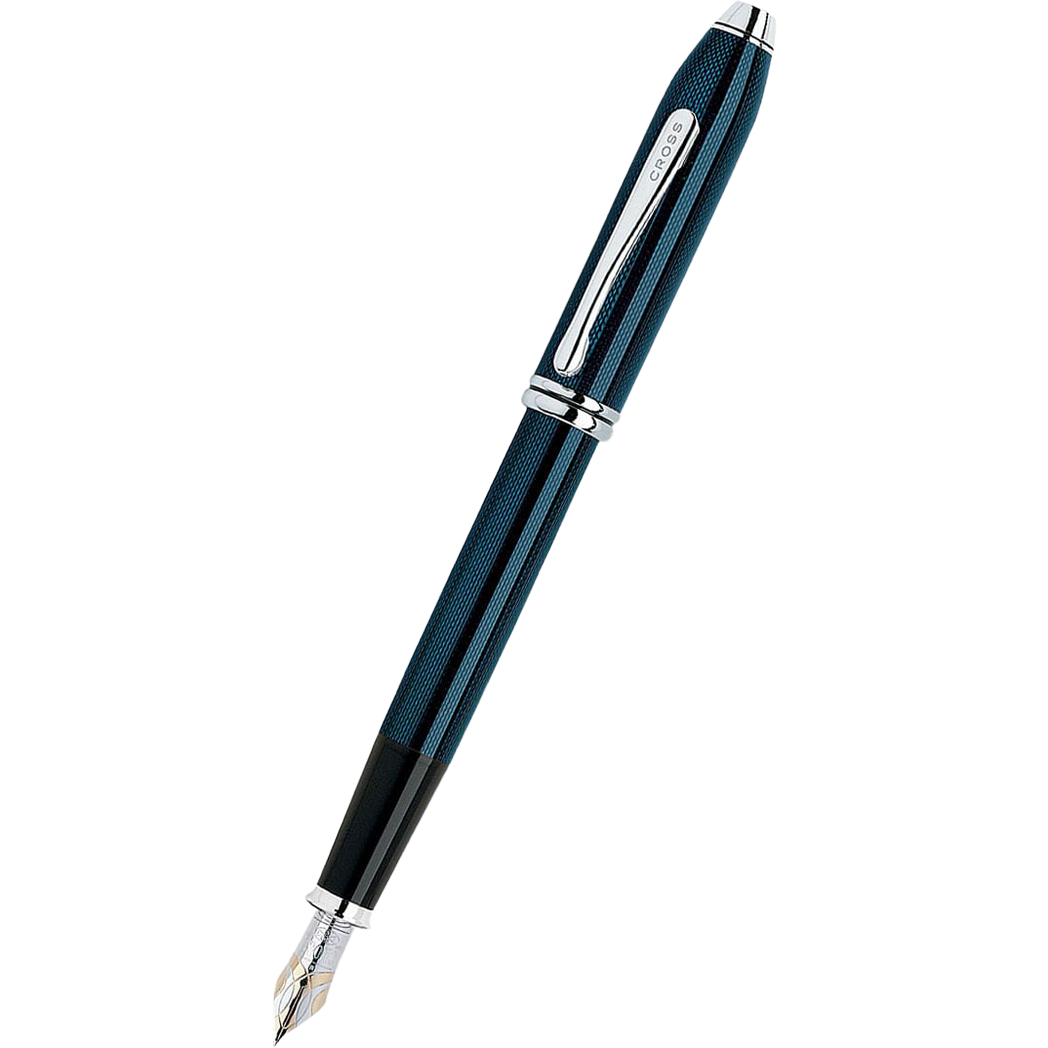 Cross Townsend Fountain Pen - Quartz Blue-Pen Boutique Ltd