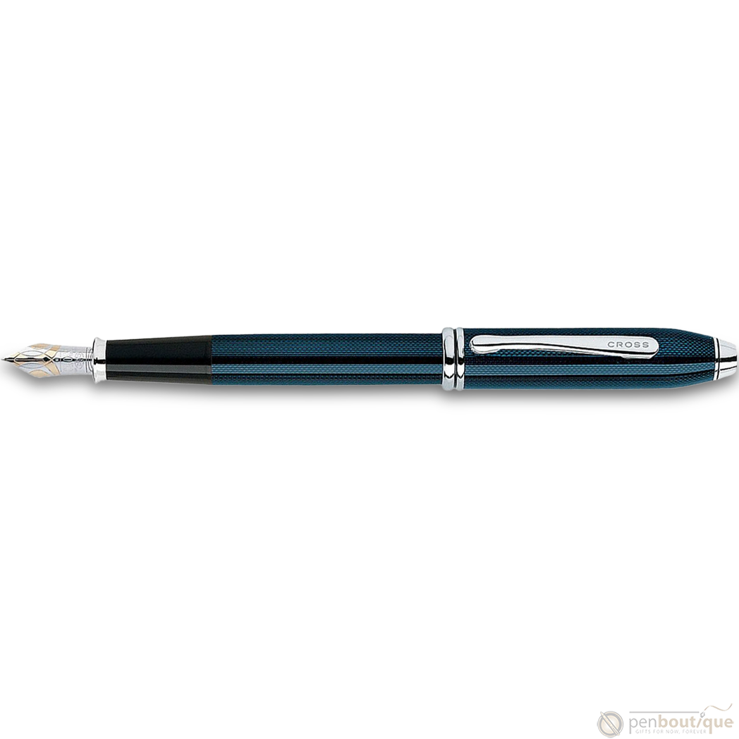 Cross Townsend Fountain Pen - Quartz Blue-Pen Boutique Ltd