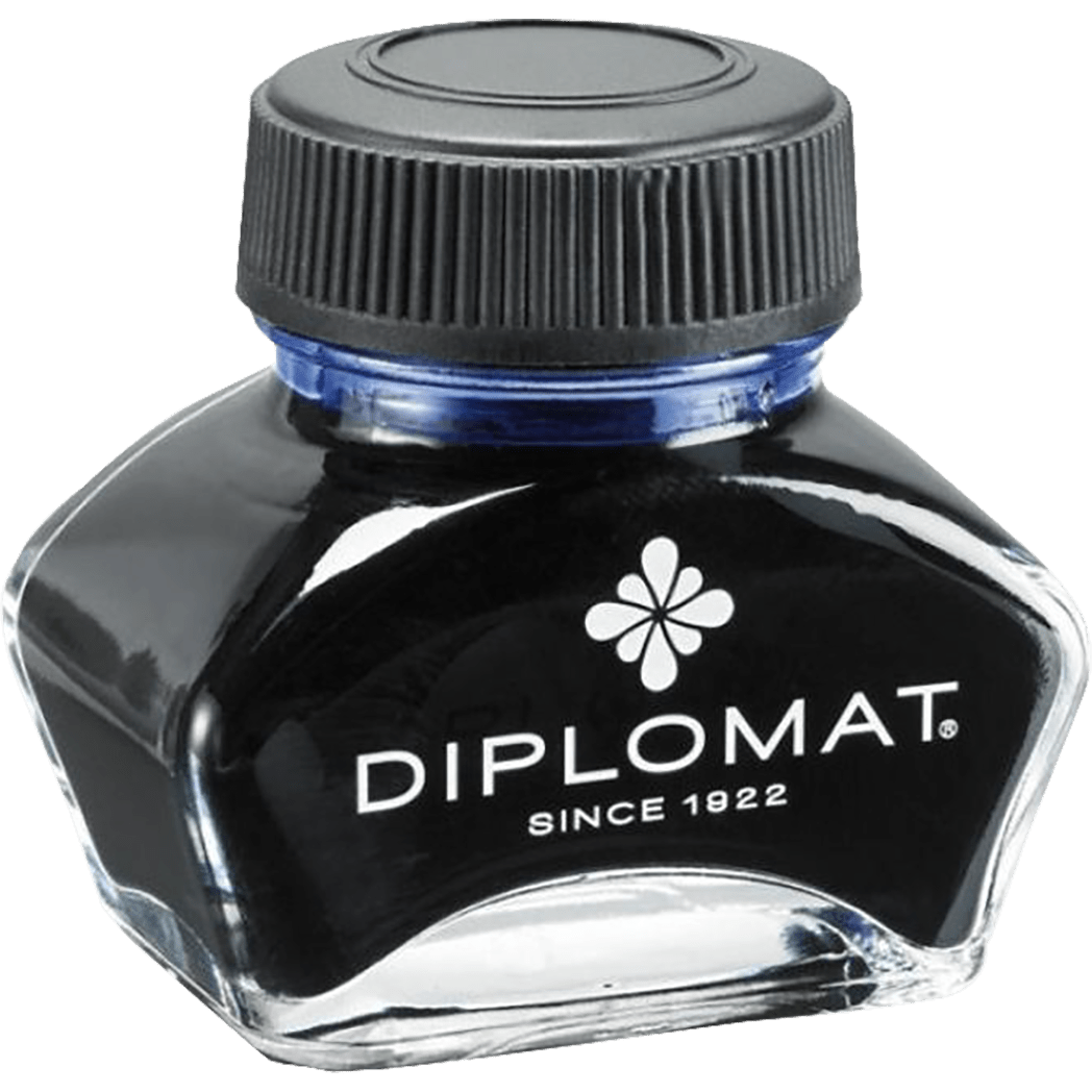 Diplomat Fountain Pen Royal Blue Bottled Ink - 30 ml - Pen Boutique Ltd