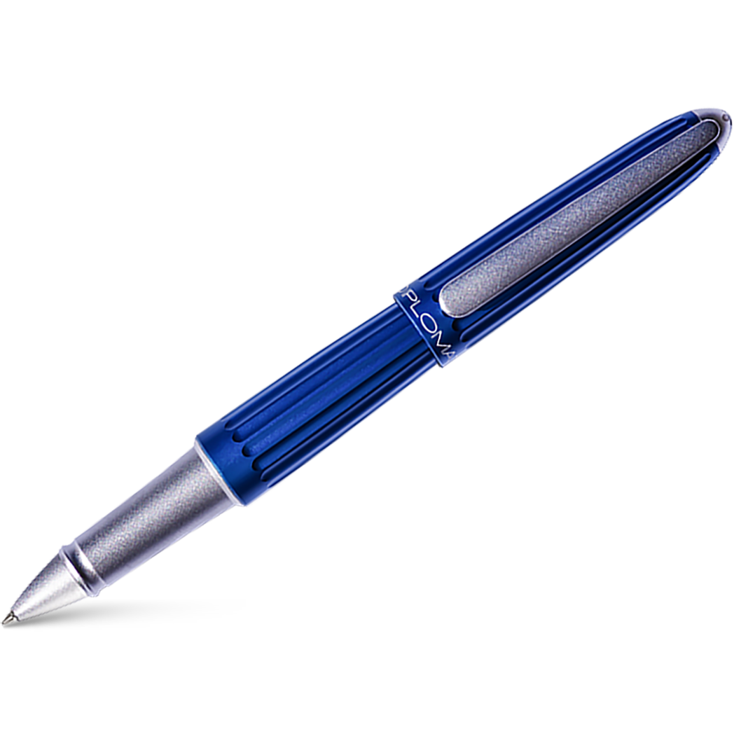 Diplomat Aero Rollerball Pen - Blue-Pen Boutique Ltd