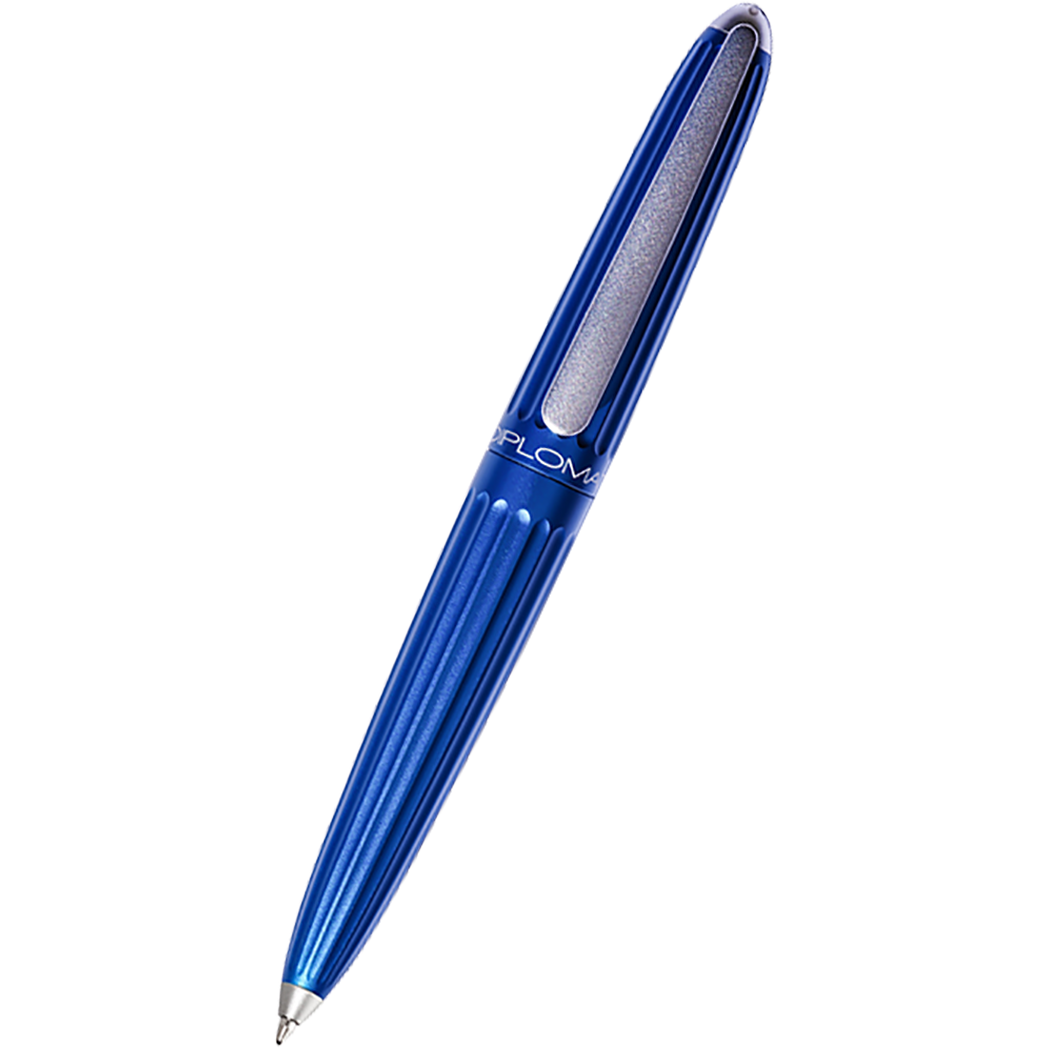 Diplomat Aero Ballpoint Pen - Blue-Pen Boutique Ltd