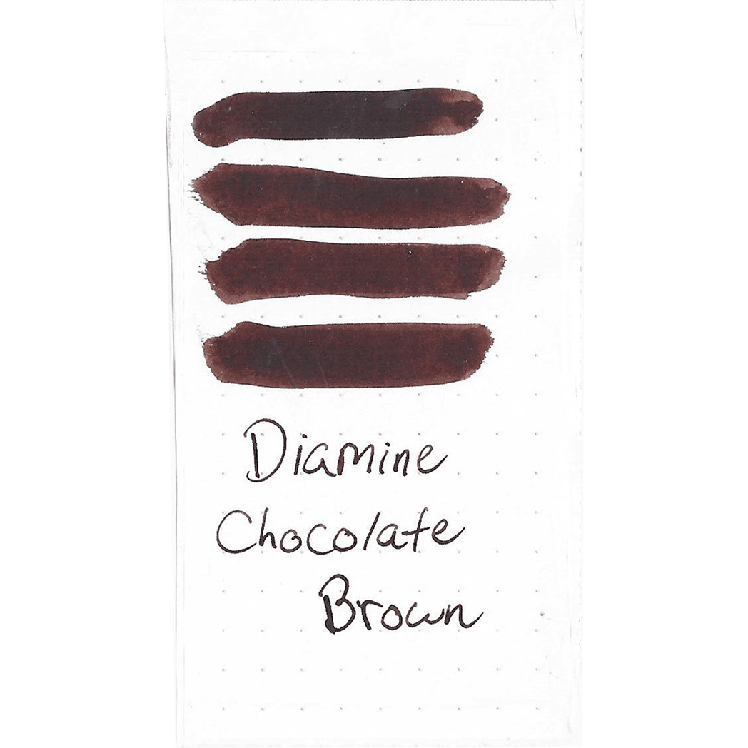 Diamine Ink Bottle - Chocolate Brown - 80ml - Pen Boutique Ltd