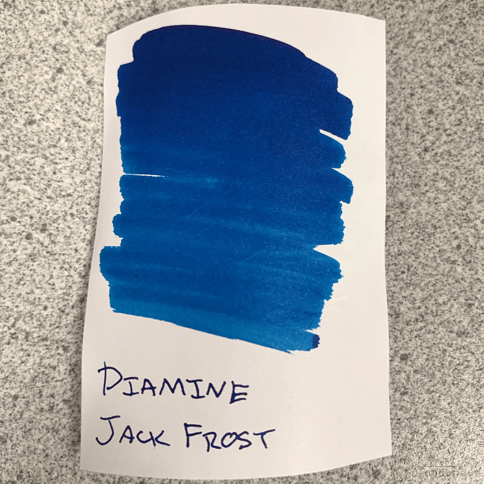 Diamine Ink Bottle - 2019 Inkvent - Blue Edition - Shimmer & Sheen Ink Bottle - Jack Frost - 50ml - Pen Boutique Ltd