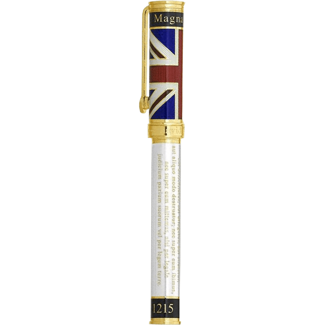 David Oscarson Magna Carta Fountain Pen - Translucent Pearl - Pen Boutique Ltd