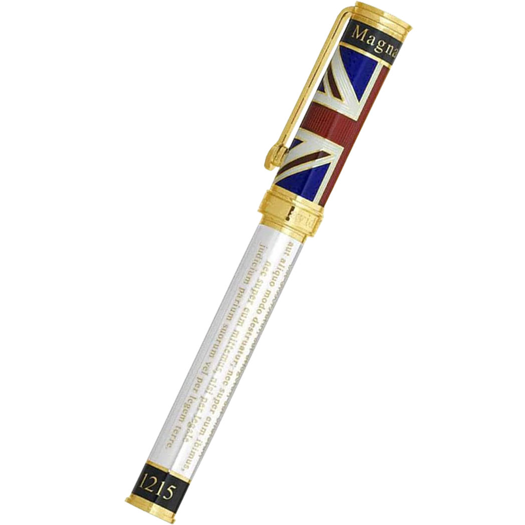 David Oscarson Magna Carta Fountain Pen - Translucent Pearl-Pen Boutique Ltd