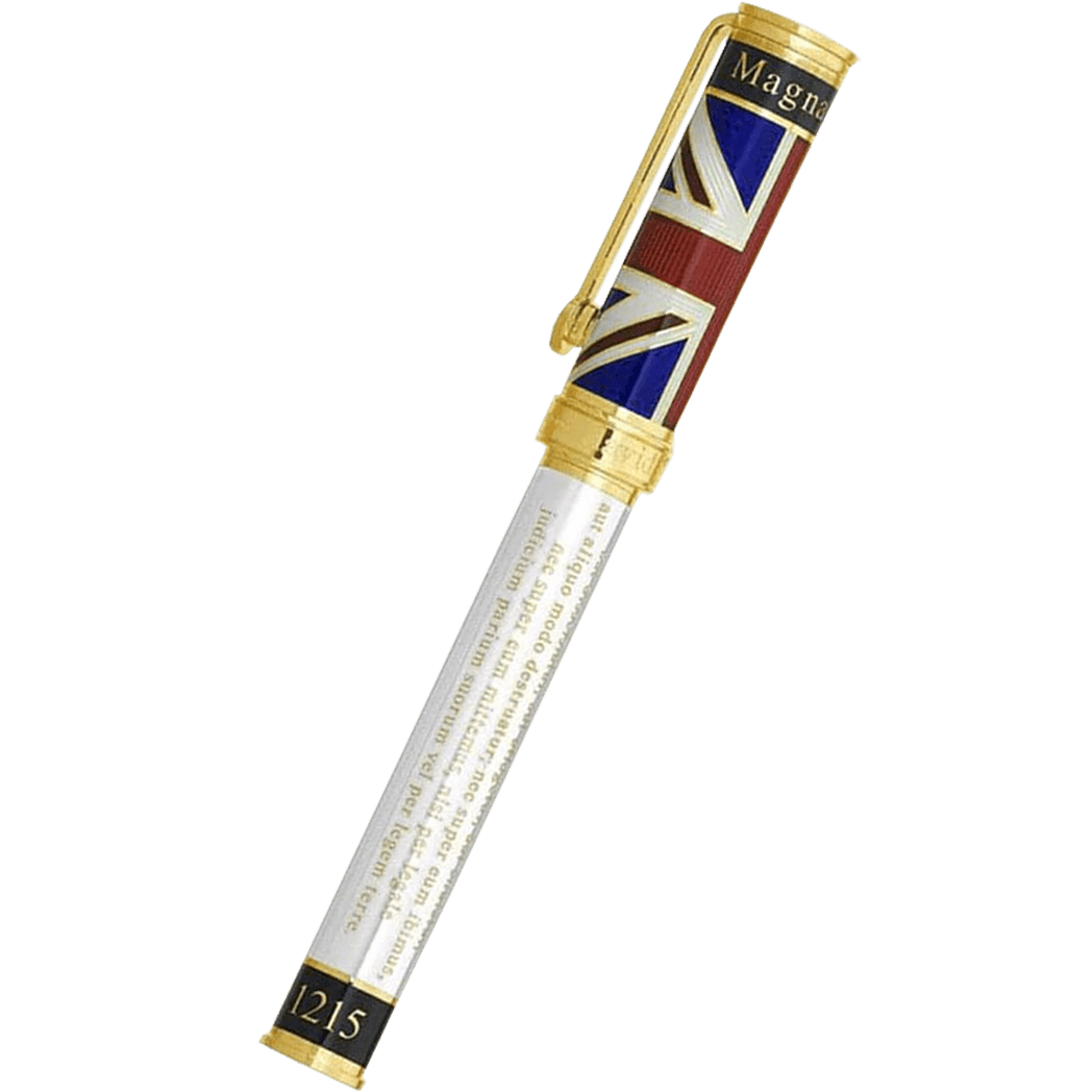 David Oscarson Magna Carta Fountain Pen - Translucent Pearl - Pen Boutique Ltd