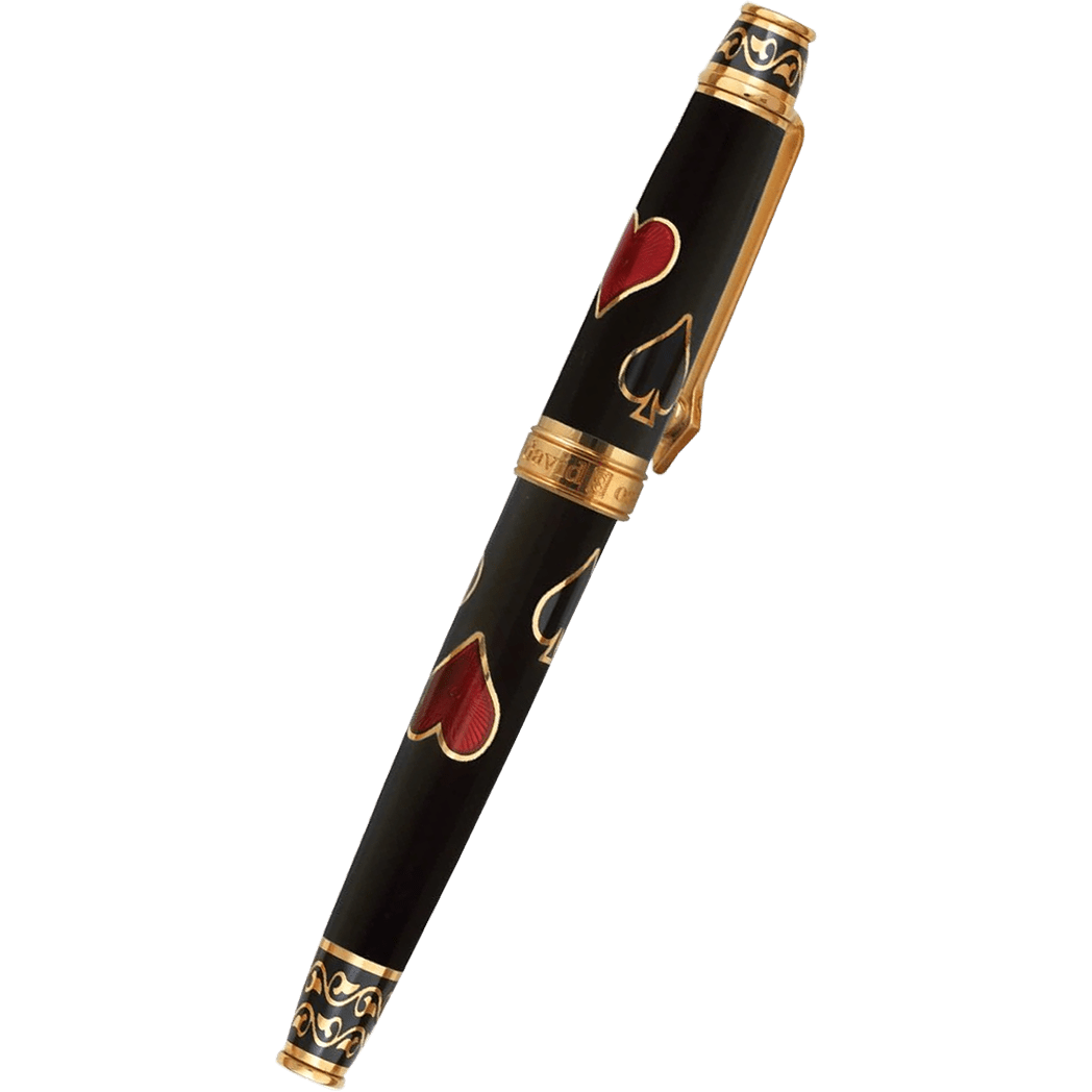 David Oscarson Les Quatre Couleurs Fountain Pen - Opaque Black - Pen Boutique Ltd