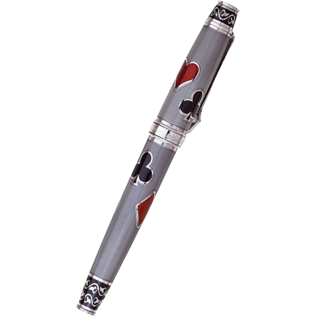 David Oscarson Les Quatre Couleurs Rollerball Pen - Translucent Grey-Pen Boutique Ltd
