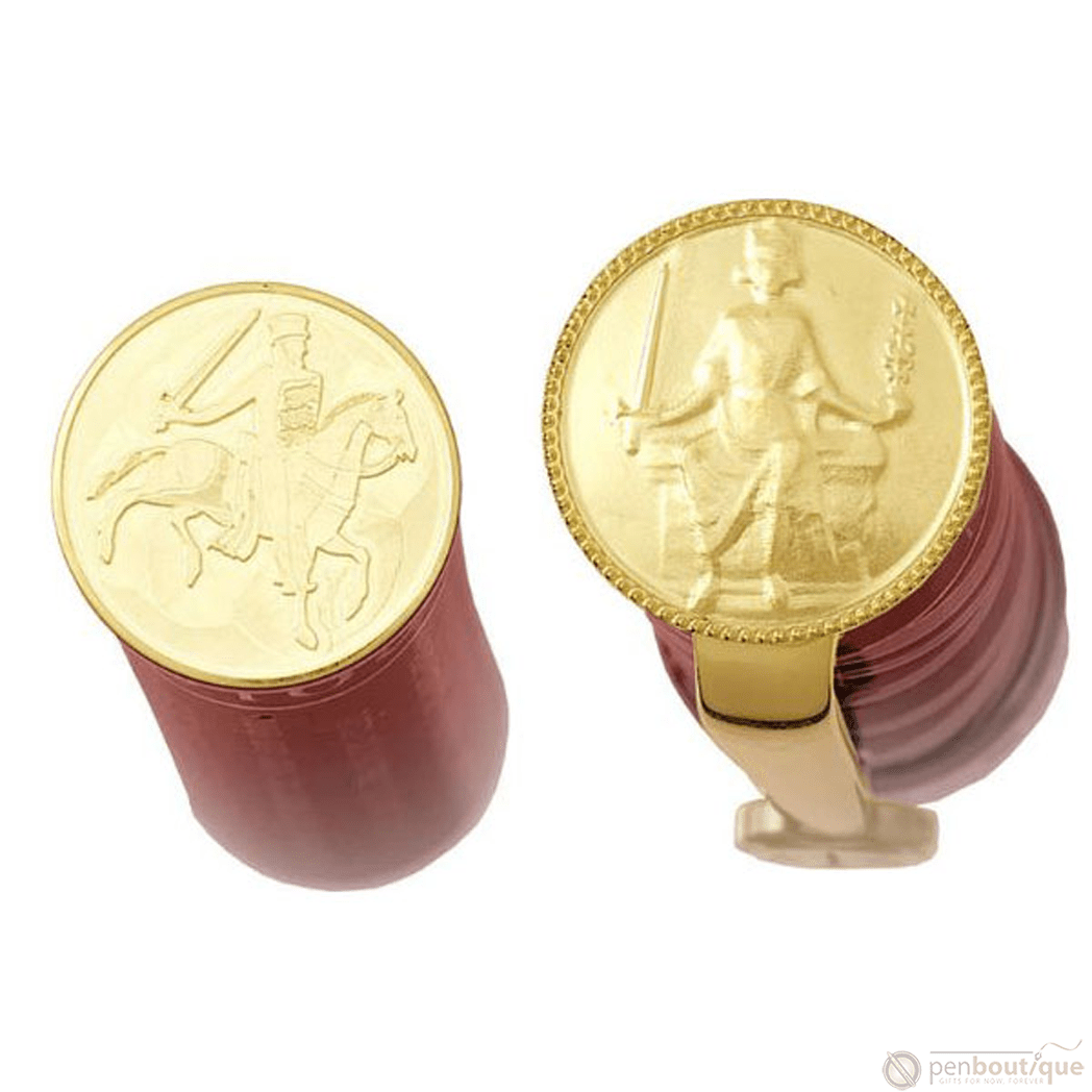 David Oscarson Magna Carta Rollerball Pen - Translucent Ruby - Pen Boutique Ltd