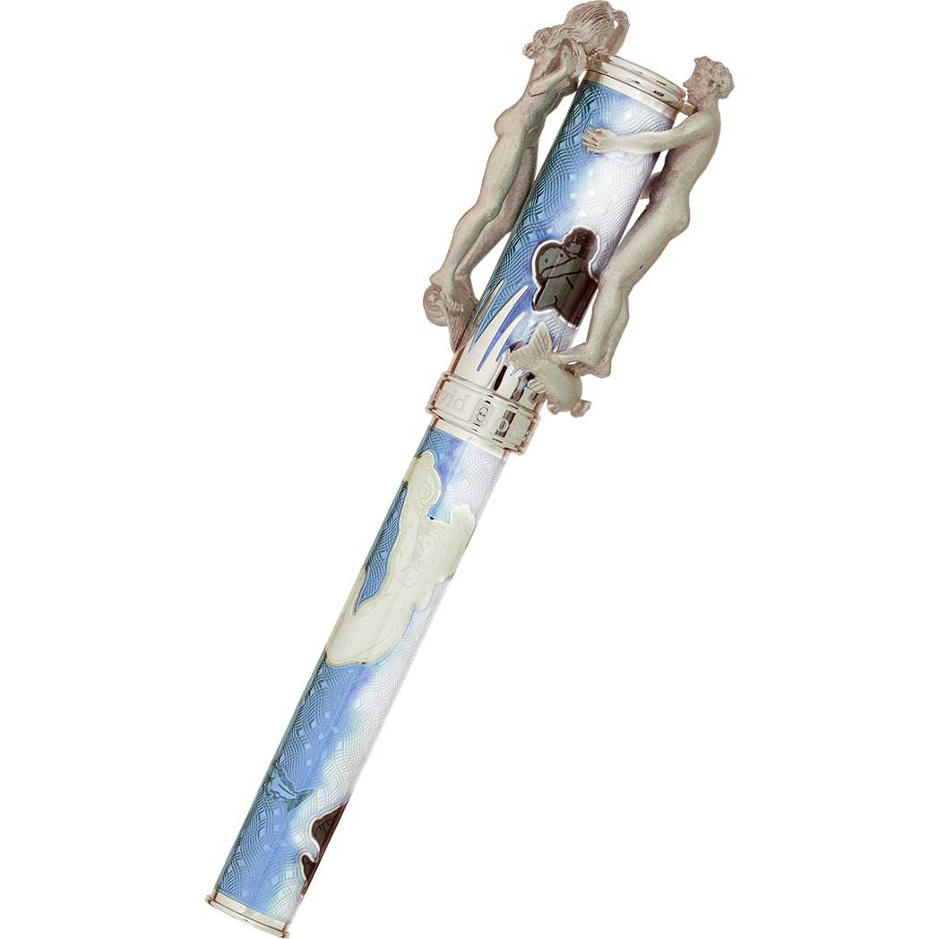 David Oscarson Marriage of the Waters Rollerball Pen - Sapphire-Pen Boutique Ltd
