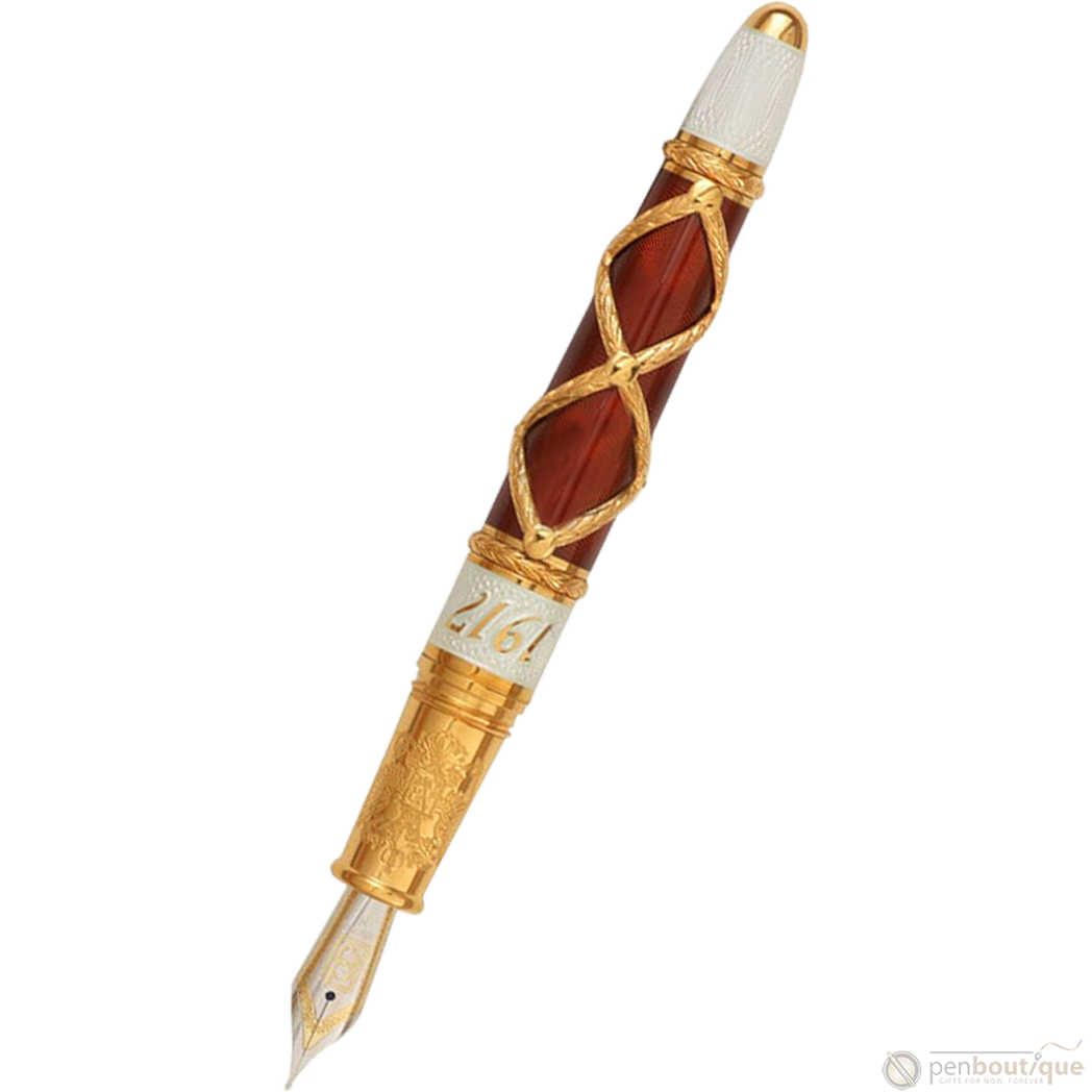 David Oscarson Russian Imperial Ruby Limited Edition Fountain Pen-Pen Boutique Ltd