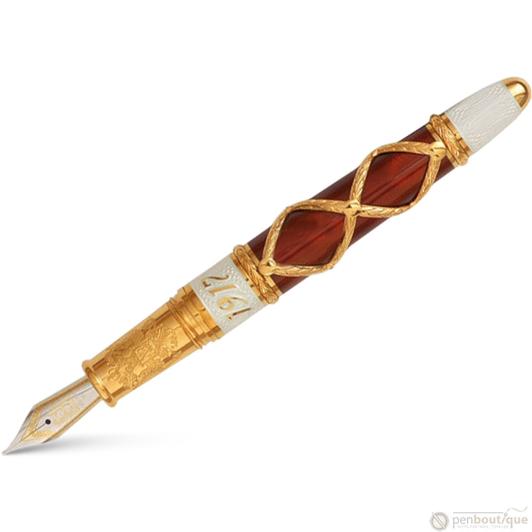 David Oscarson Russian Imperial Ruby Limited Edition Fountain Pen-Pen Boutique Ltd