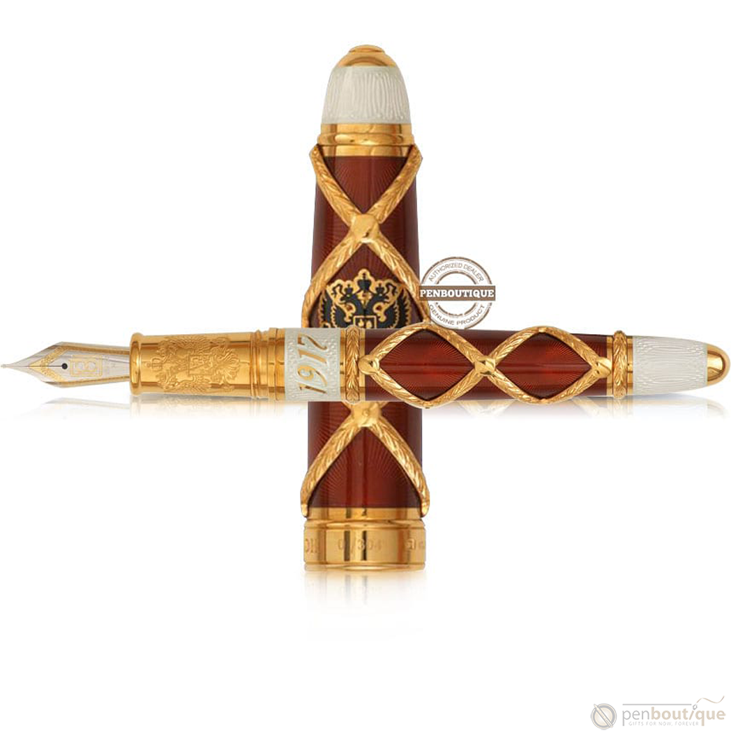 David Oscarson Russian Imperial Ruby Limited Edition Fountain Pen-Pen Boutique Ltd