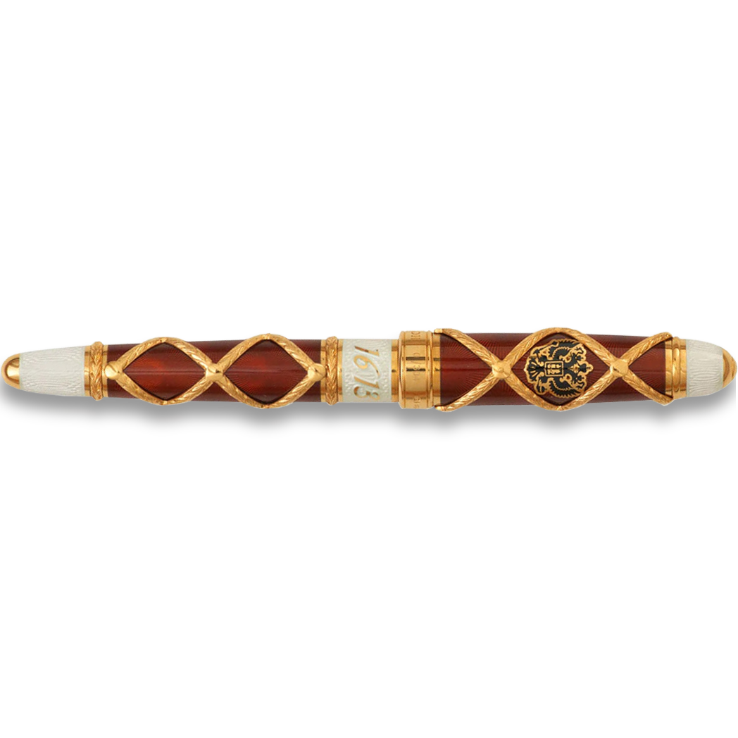 David Oscarson Russian Imperial Ruby Limited Edition Rollerball Pen-Pen Boutique Ltd