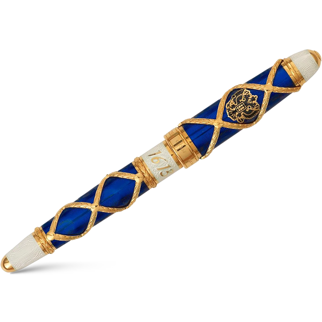 David Oscarson Russian Imperial Sapphire Limited Edition Fountain Pen-Pen Boutique Ltd