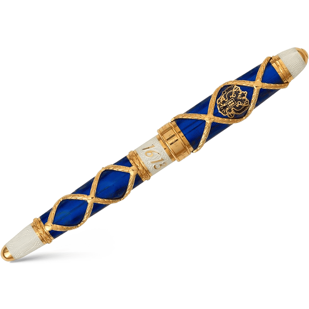 David Oscarson Russian Imperial Sapphire Limited Edition Rollerball Pen - Pen Boutique Ltd