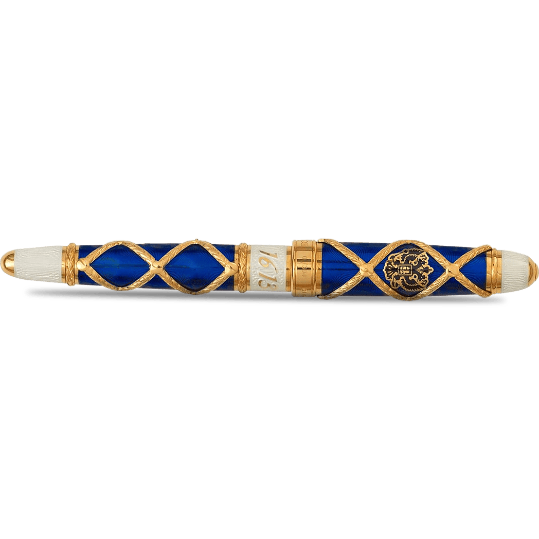David Oscarson Russian Imperial Sapphire Limited Edition Rollerball Pen - Pen Boutique Ltd