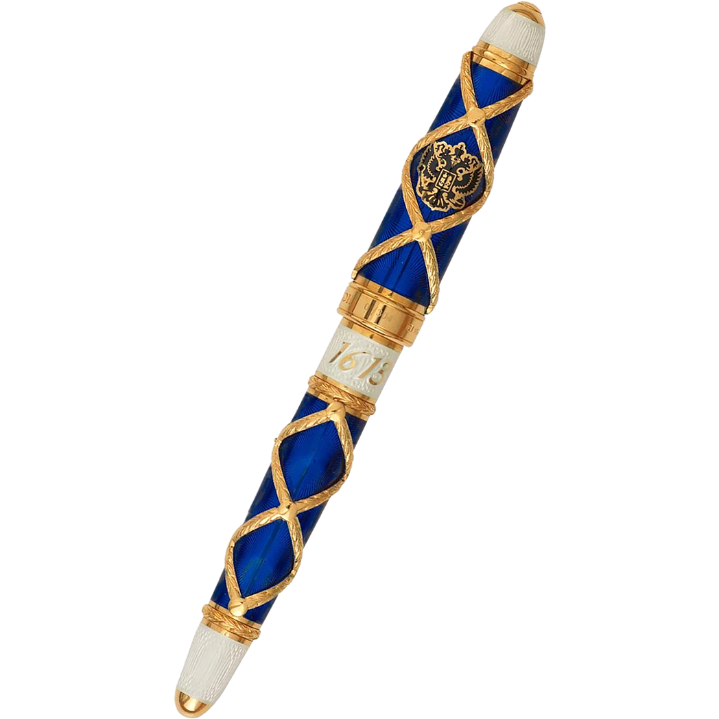 David Oscarson Russian Imperial Sapphire Limited Edition Fountain Pen-Pen Boutique Ltd