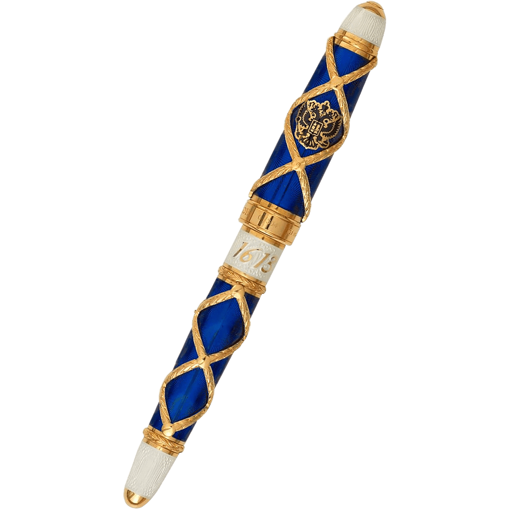 David Oscarson Russian Imperial Sapphire Limited Edition Rollerball Pen - Pen Boutique Ltd