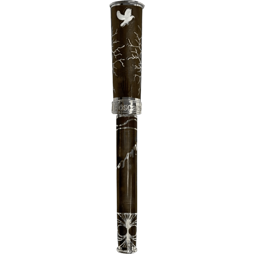 David Oscarson Tesla Rollerball Pen - Translucent Mossy - Pen Boutique Ltd