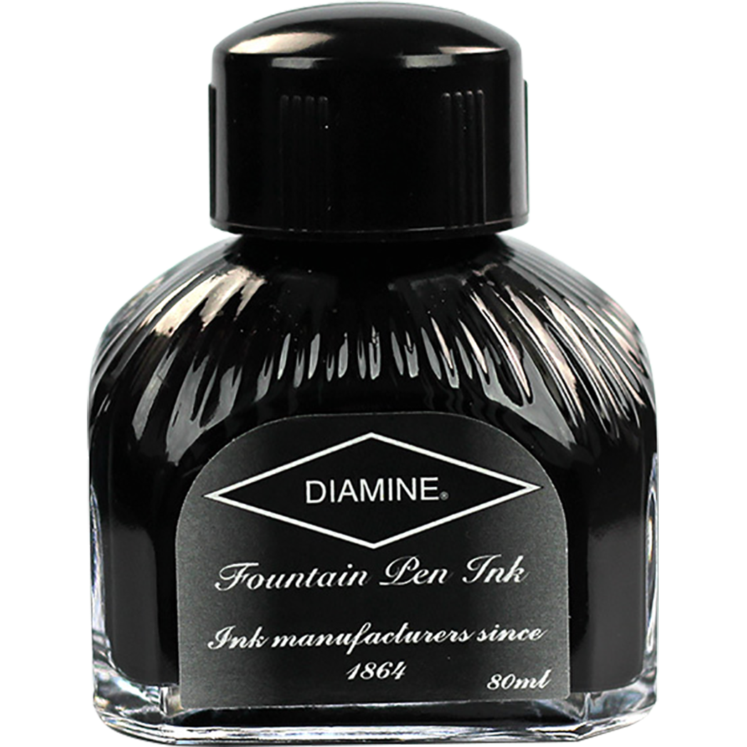 Diamine Grey Ink Bottle - 80 ml-Pen Boutique Ltd