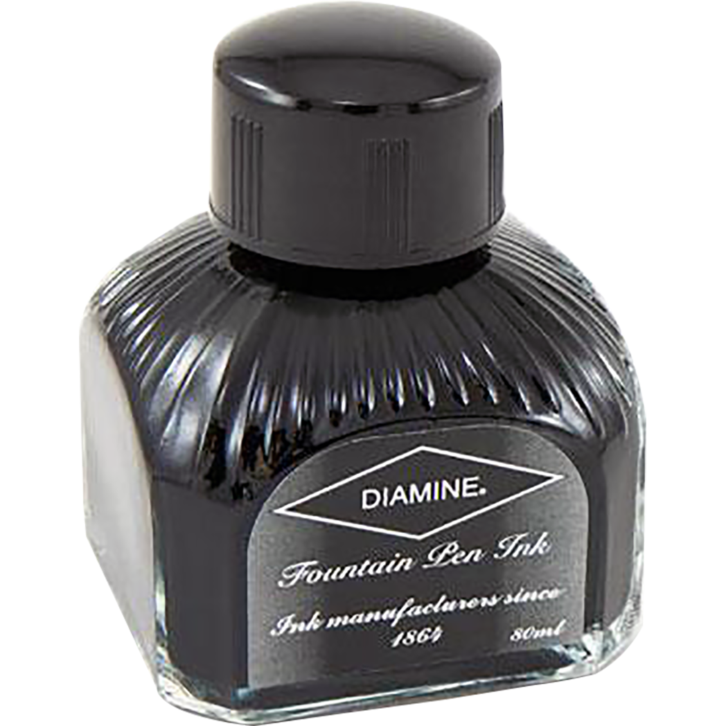 Diamine Onyx Black Ink Bottle - 80ml-Pen Boutique Ltd