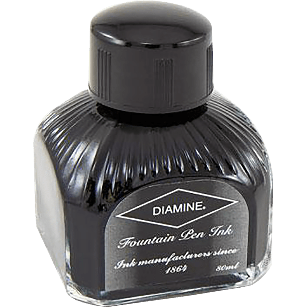Diamine Onyx Black Ink Bottle - 80ml - Pen Boutique Ltd