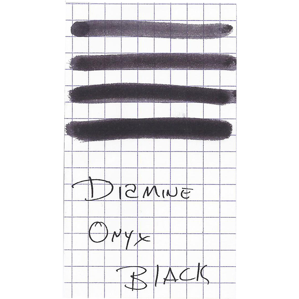 Diamine Onyx Black Ink Bottle - 80ml-Pen Boutique Ltd