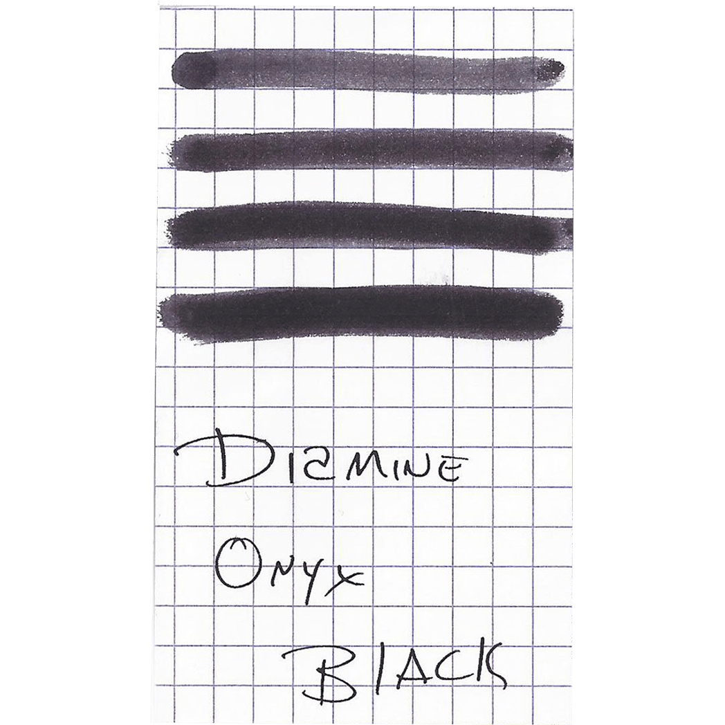 Diamine Onyx Black Ink Bottle - 80ml - Pen Boutique Ltd