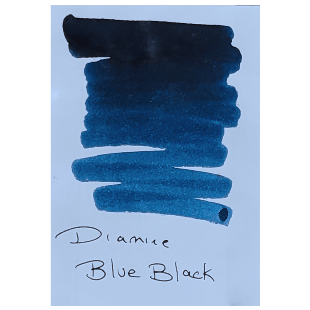 Diamine Ink Bottle - Blue Black - 80 ml-Pen Boutique Ltd