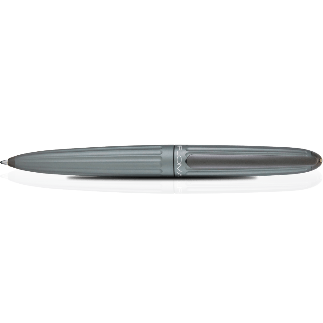 Diplomat Aero Ballpoint Pen - Grey-Pen Boutique Ltd