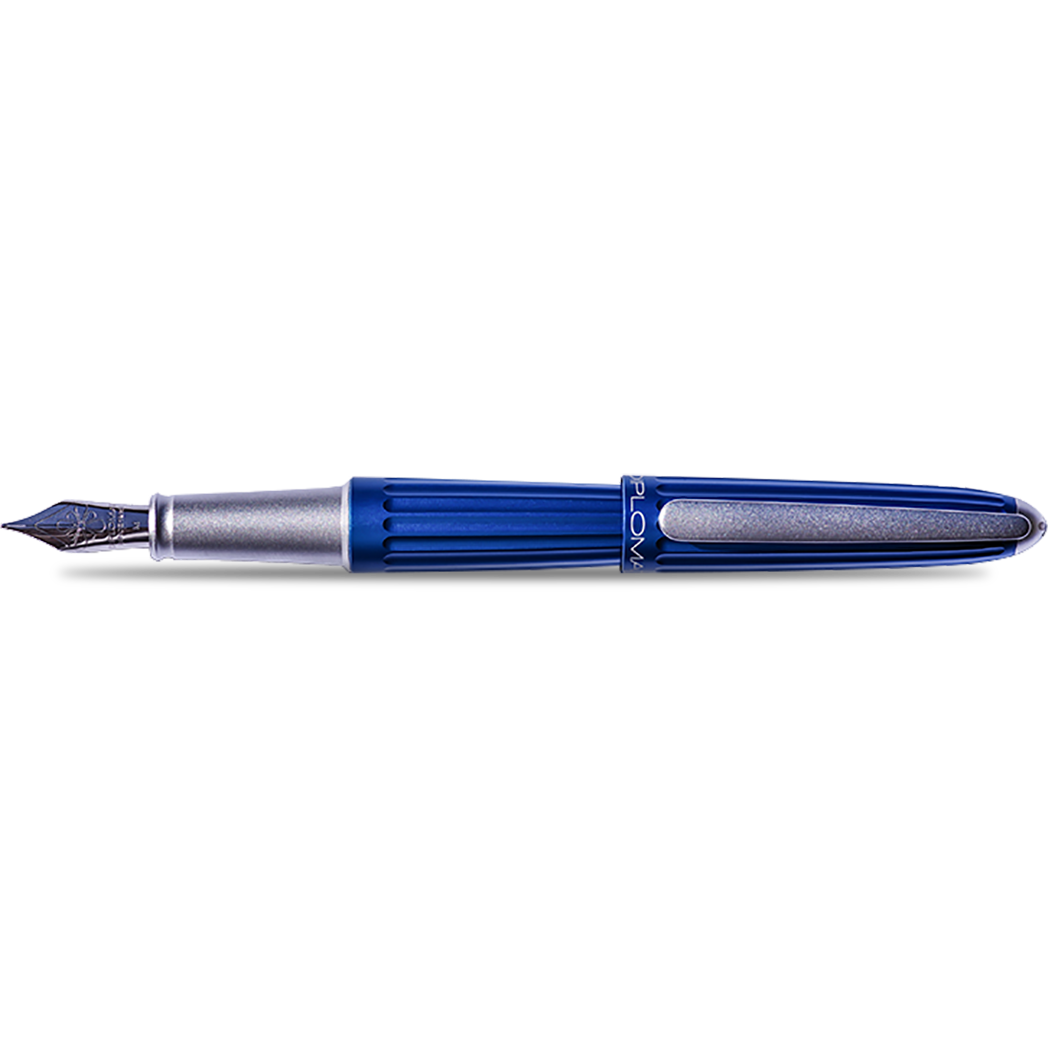 Diplomat Aero Fountain Pen - Blue-Pen Boutique Ltd