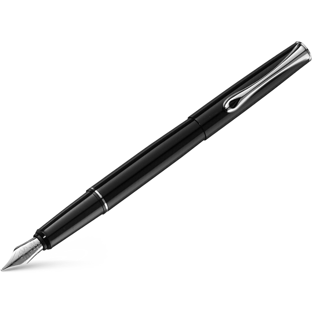 Diplomat Esteem Fountain Pen - Black Lacquer - Pen Boutique Ltd