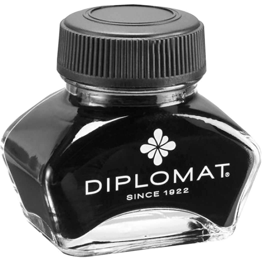 Diplomat Fountain Pen Black Bottled Ink - 30 ml-Pen Boutique Ltd