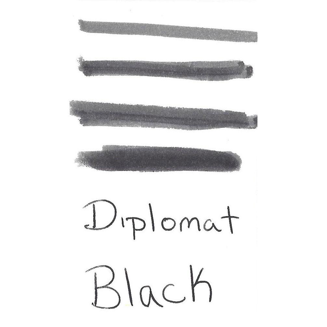 Diplomat Fountain Pen Black Bottled Ink - 30 ml-Pen Boutique Ltd