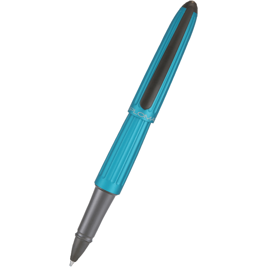 Diplomat Aero Rollerball Pen - Turquoise-Pen Boutique Ltd