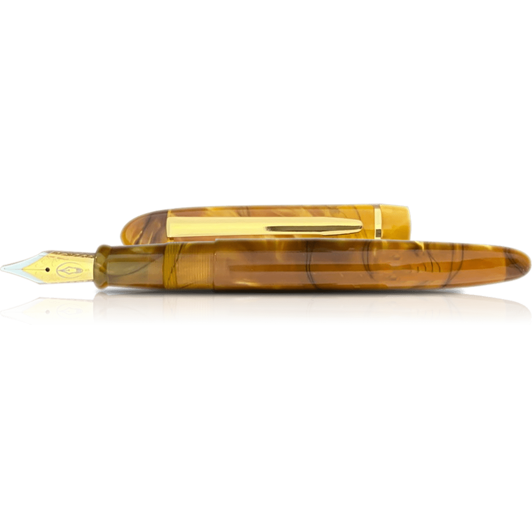 Edison Menlo Fountain Pen - Sweet Honey-Pen Boutique Ltd
