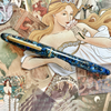 Esterbrook Estie Rollerball Pen - Nouveau Bleu - Gold Trim-Pen Boutique Ltd