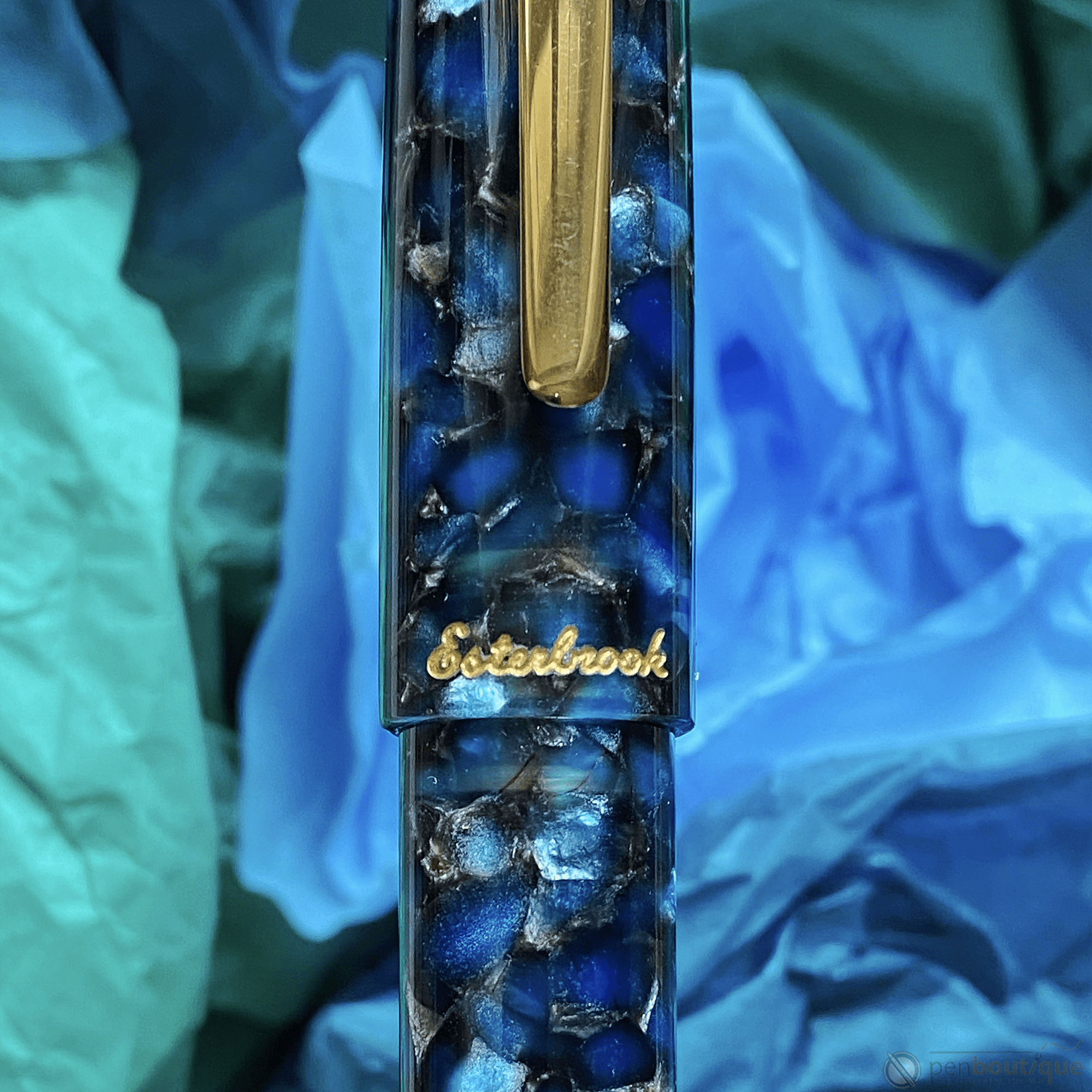 Esterbrook Estie Fountain Pen - Nouveau Bleu - Gold Trim - Pen Boutique Ltd