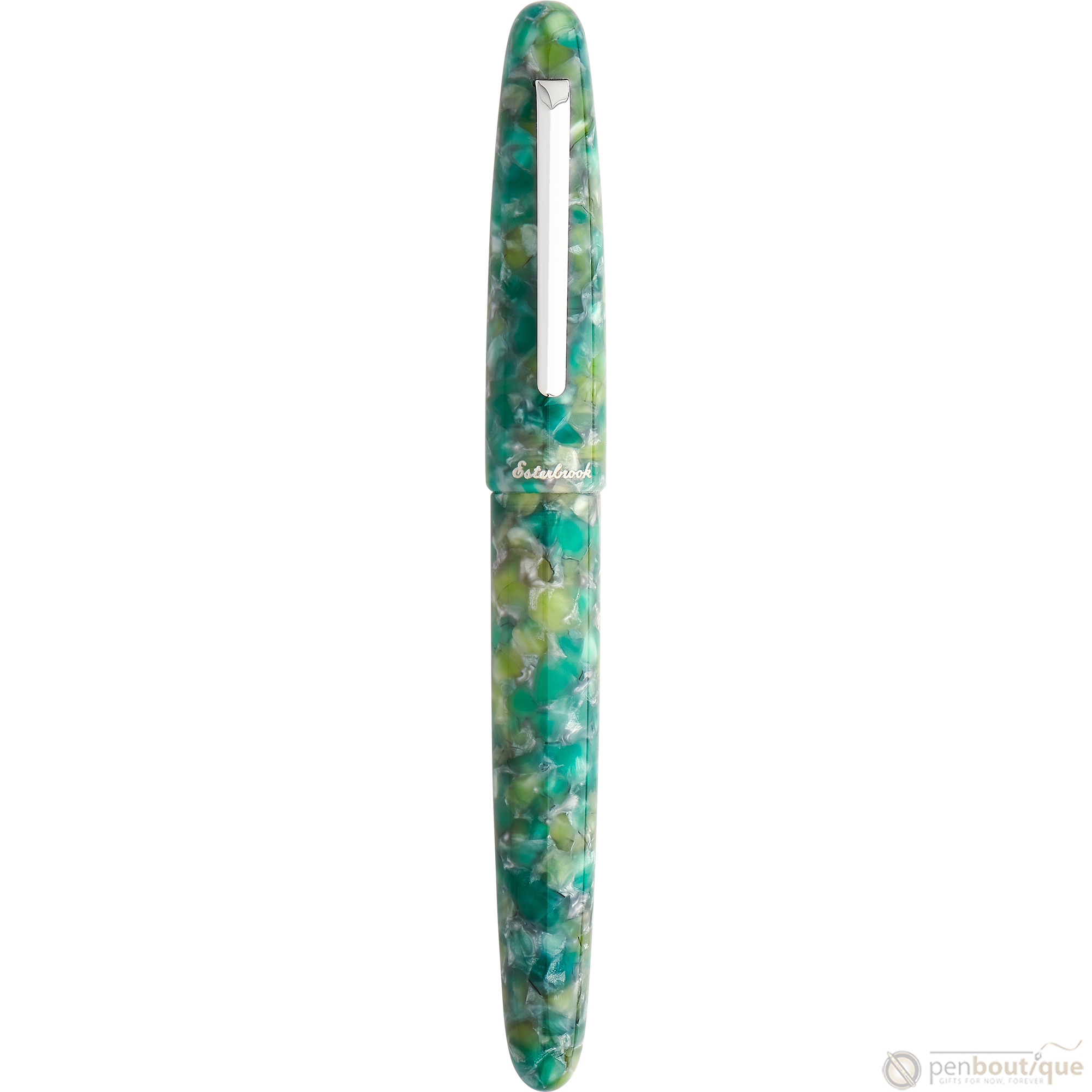 Esterbrook Estie Fountain Pen - Sea Glass - Palladium Trim - Oversized-Pen Boutique Ltd
