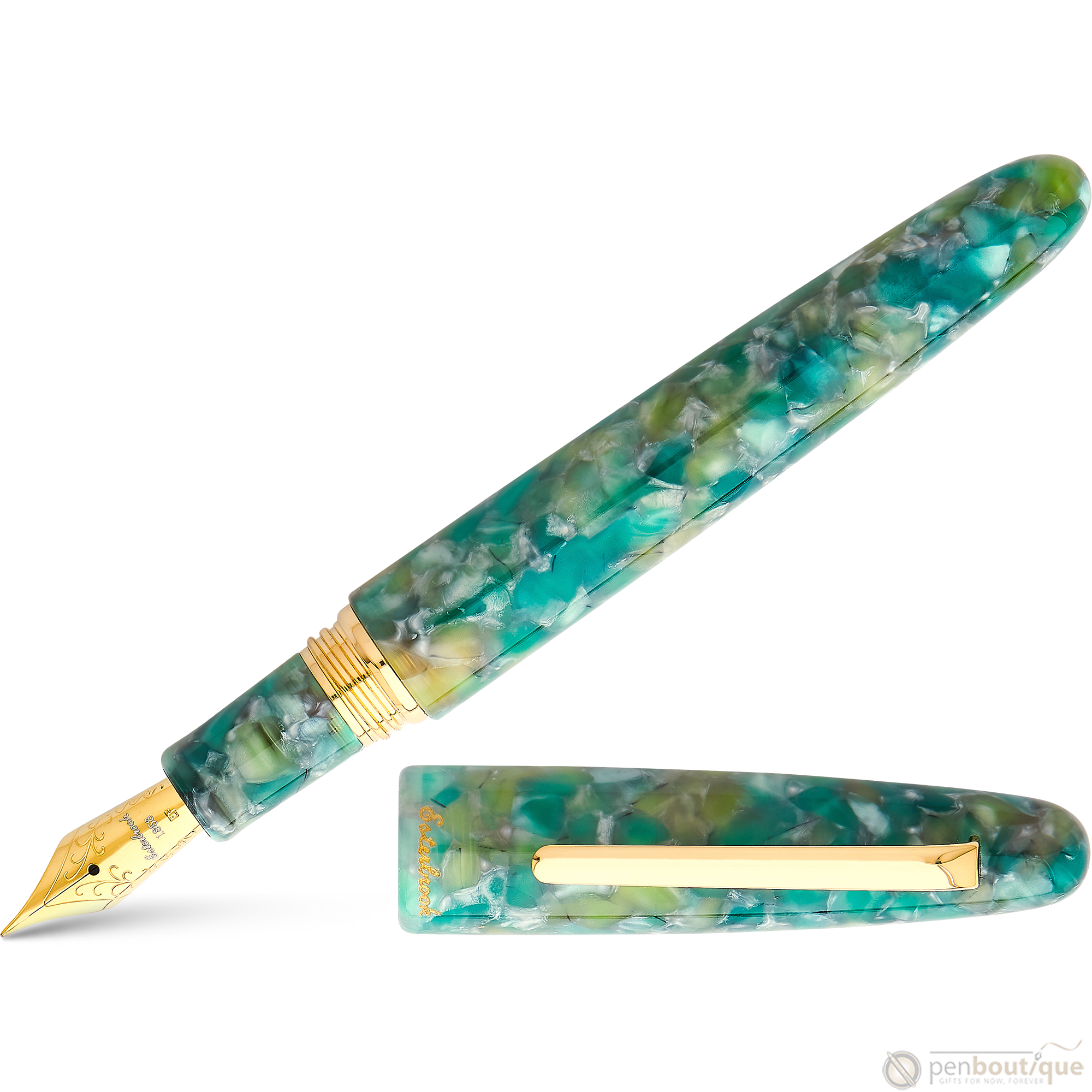 Esterbrook Estie Fountain Pen - Sea Glass-Pen Boutique Ltd